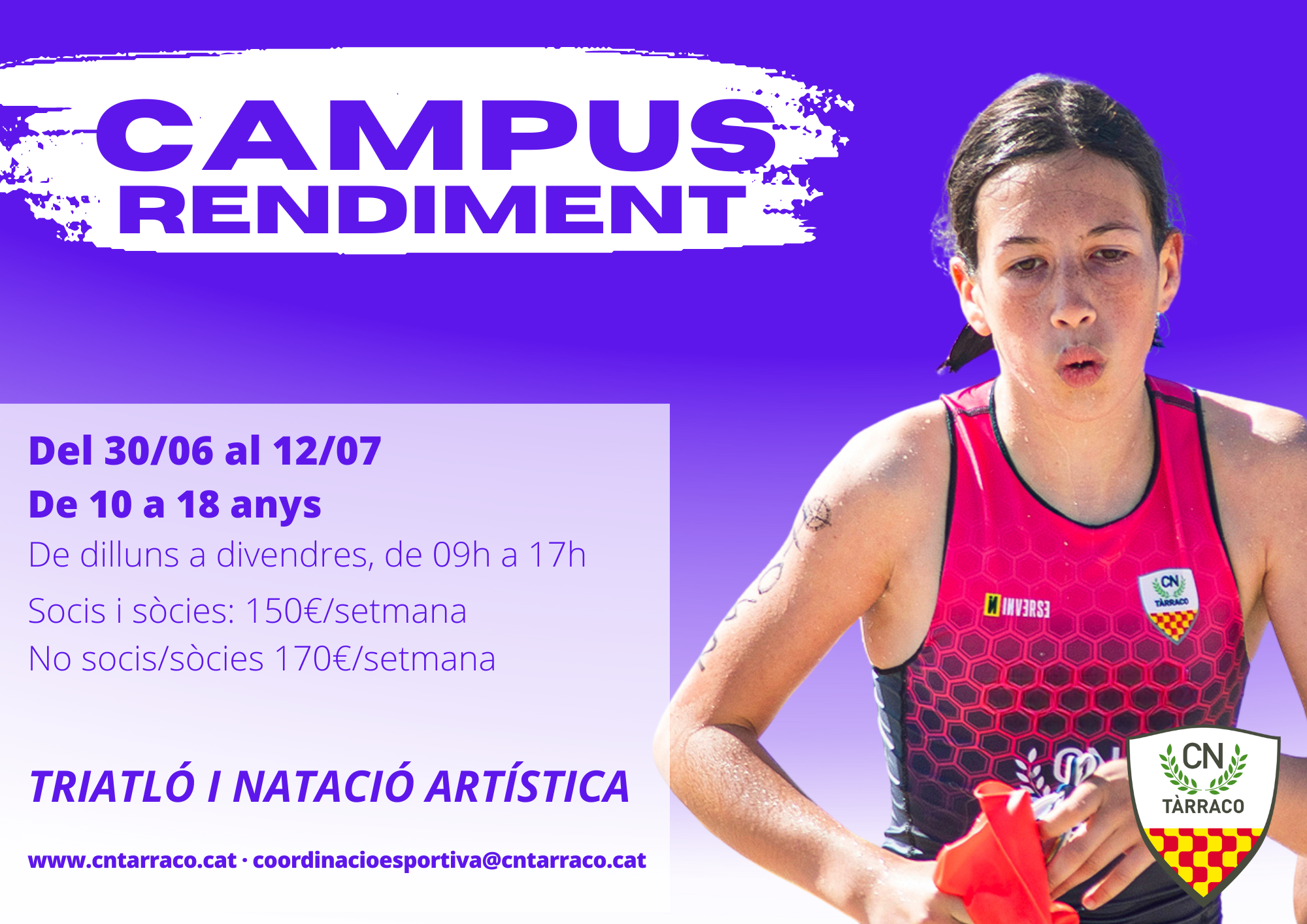 CAMPUS RENDIMENT TRIATLÓ o ARTÍSTICA